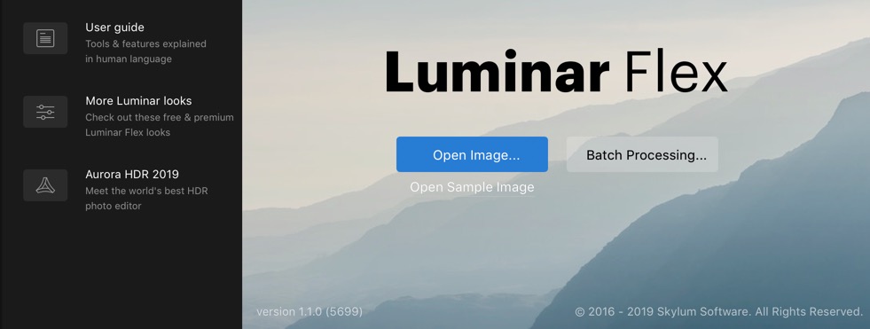 Luminar Flex 1 1 0 1